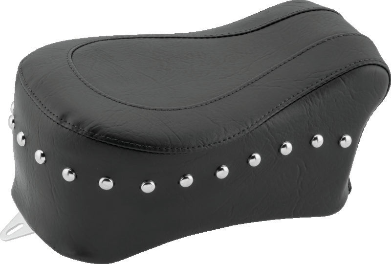 Mustang 65-86 Harley Early FL Touring Tank Bib w/Studs - Black