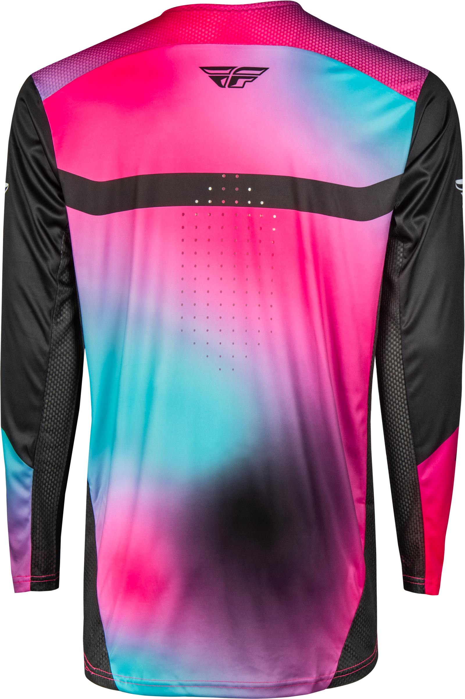 Rayce Bicycle Jersey Fuschia/Black/Teal Sm