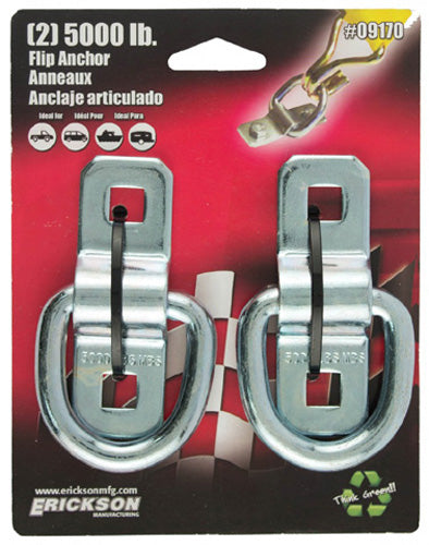 ANCHOR FLIP RING / PAIR