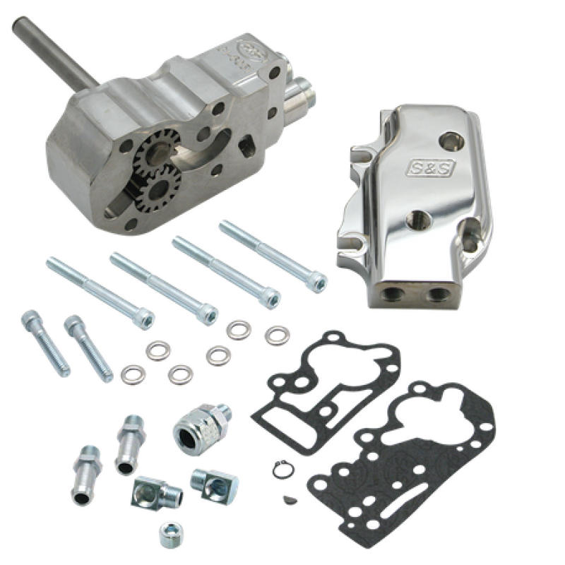 S&amp;S Cycle 92-99 BT High Volume High Pressure Oil Pump Kit w/ Gears