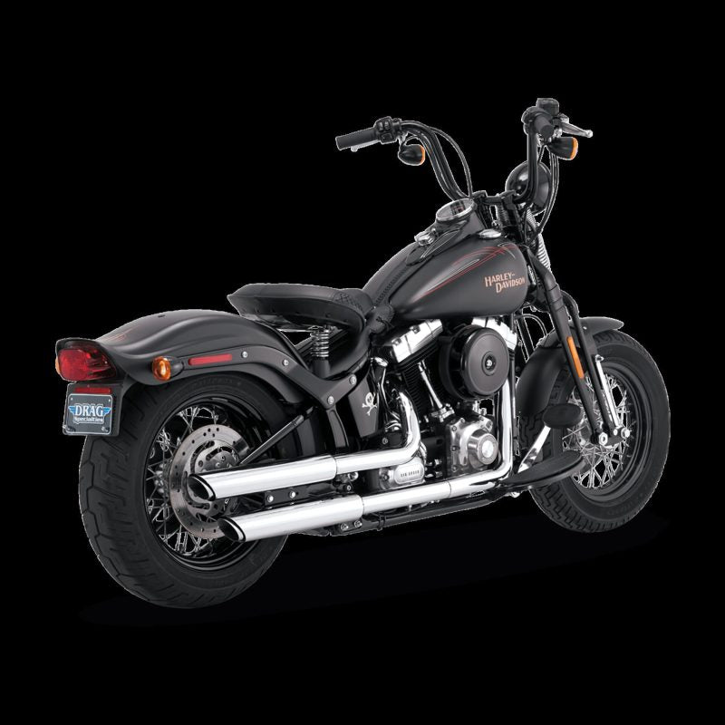 Vance &amp; Hines HD Softail Deluxe/Slim/Crossbones PCX Slip-On Exhaust