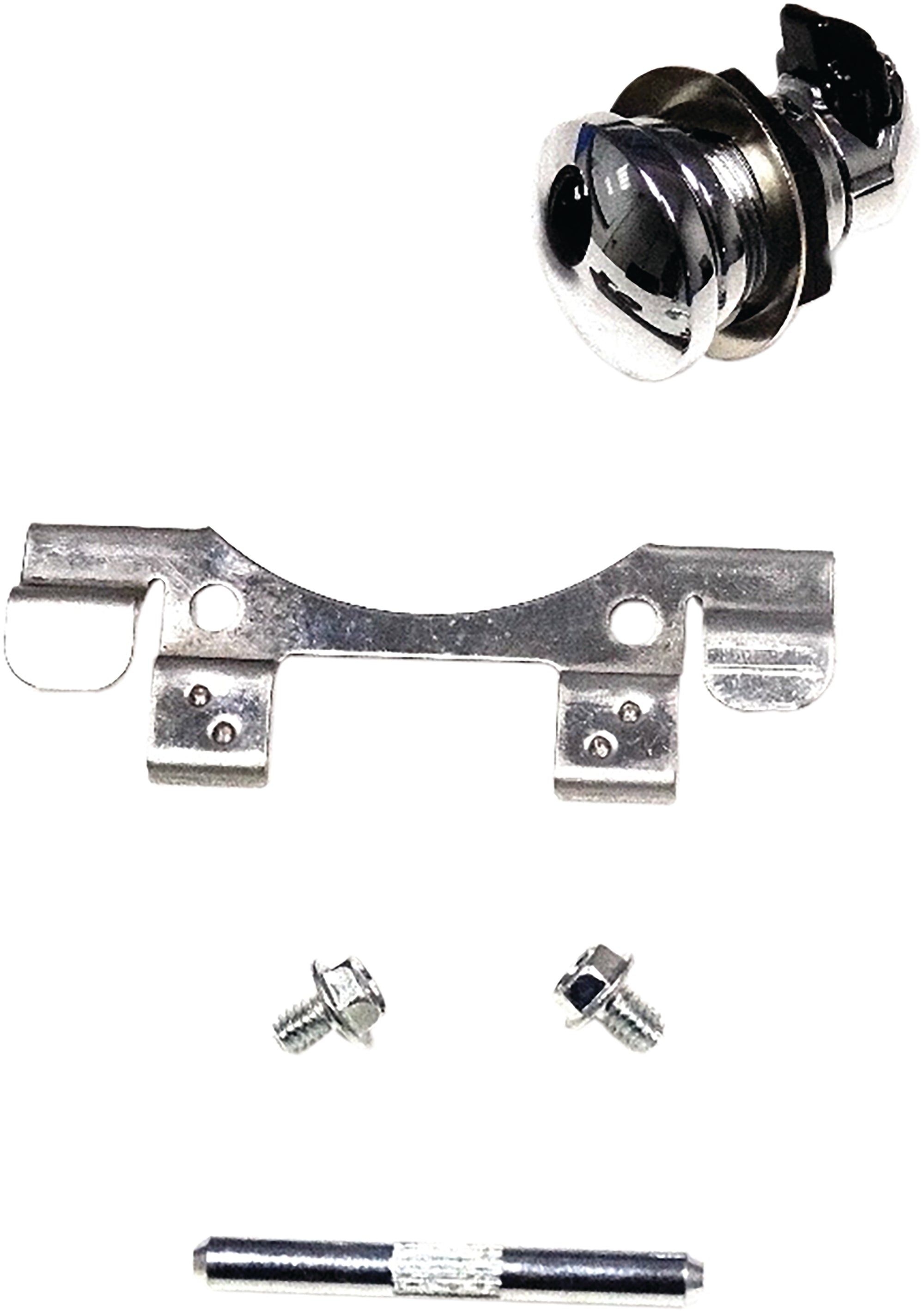 Push Button Fuel Door Chrome