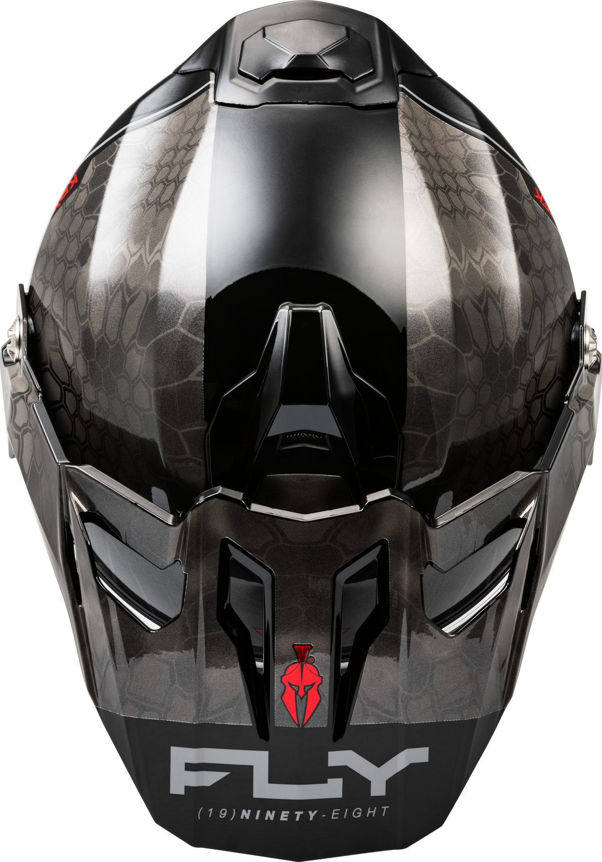 Trekker Cw Conceal Helmet Dual Shld Black/Grey/White 2x