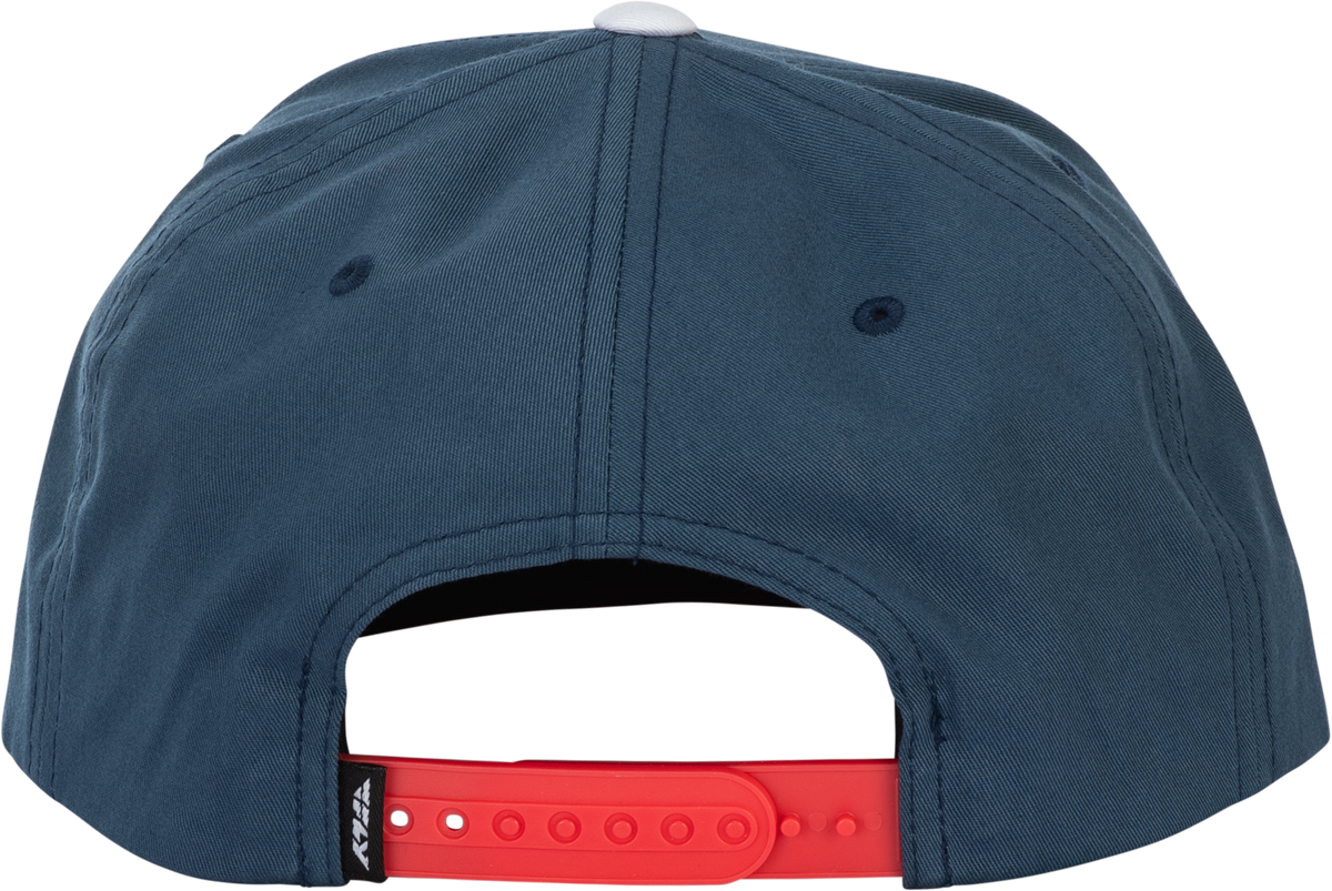 Fly Half Wing Hat Blue/Red