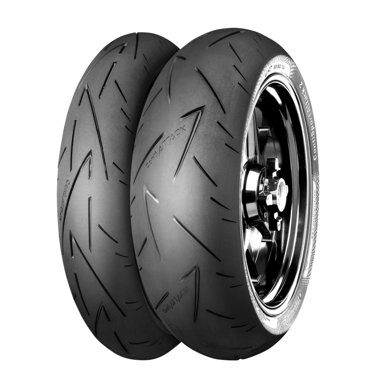 Continental  ContiSportAttack 2  -  120/70 ZR 17 M/C (58W) TL  Front