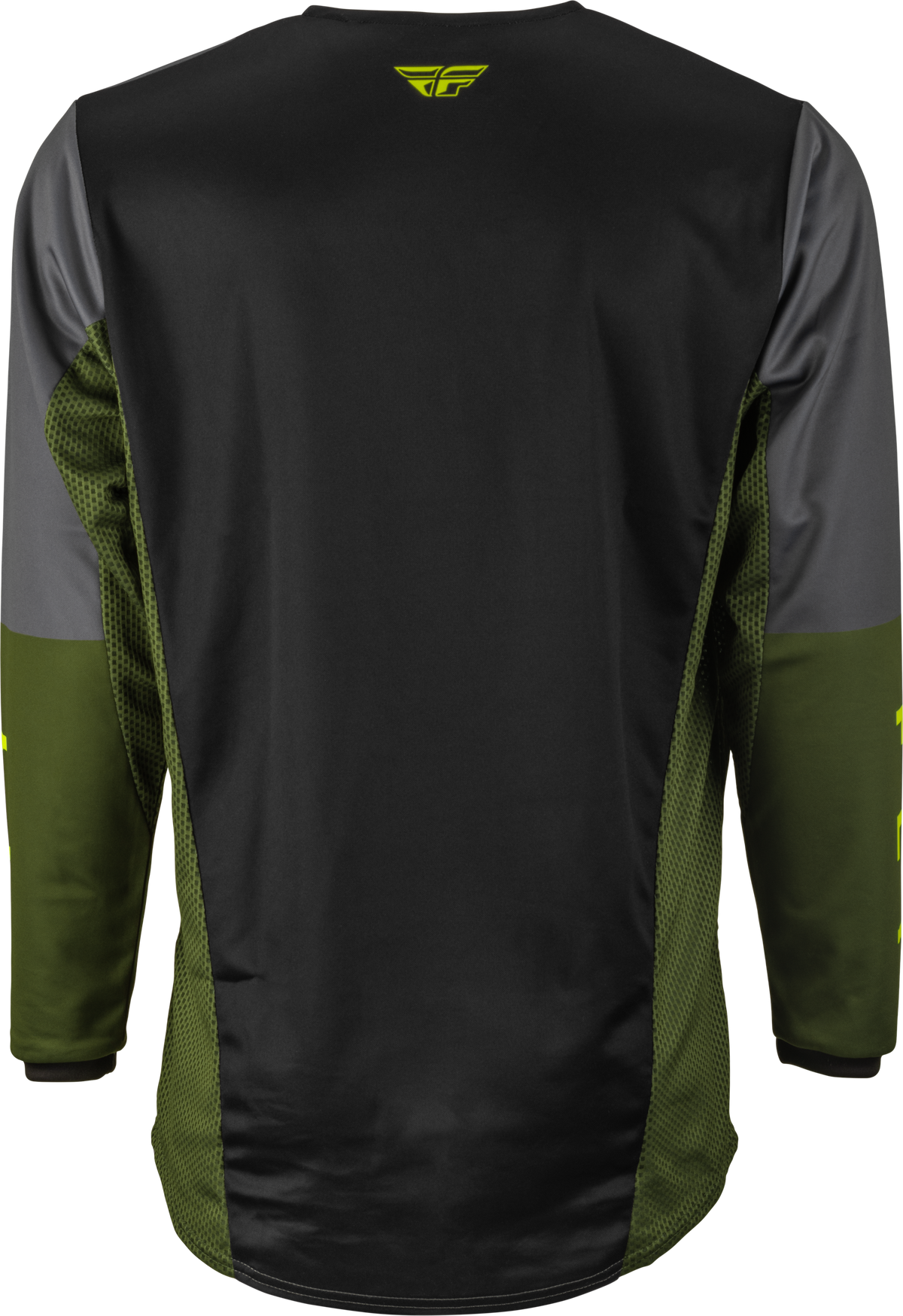 Kinetic Jet Jersey Black/Olive Green/Hi Vis Sm