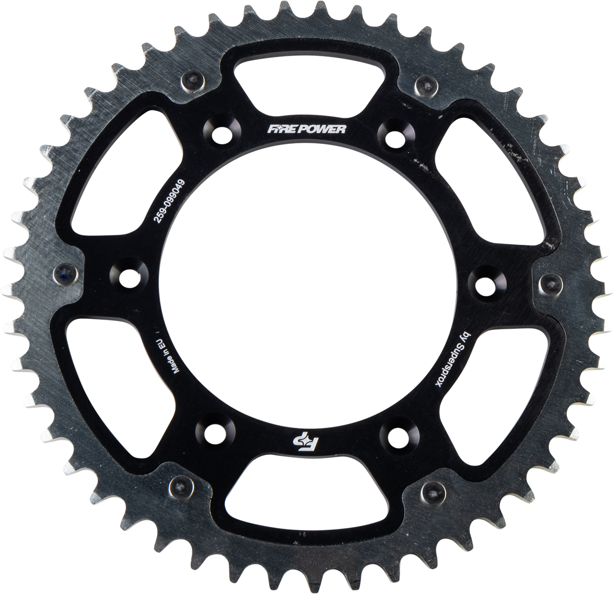 Rear Sprocket Hybrid 49t Blk/Sil
