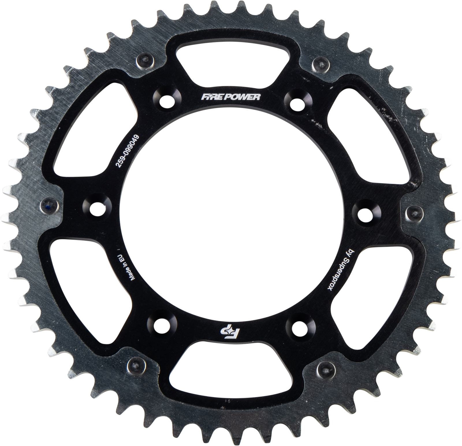 Rear Sprocket Hybrid 49t Blk/Sil