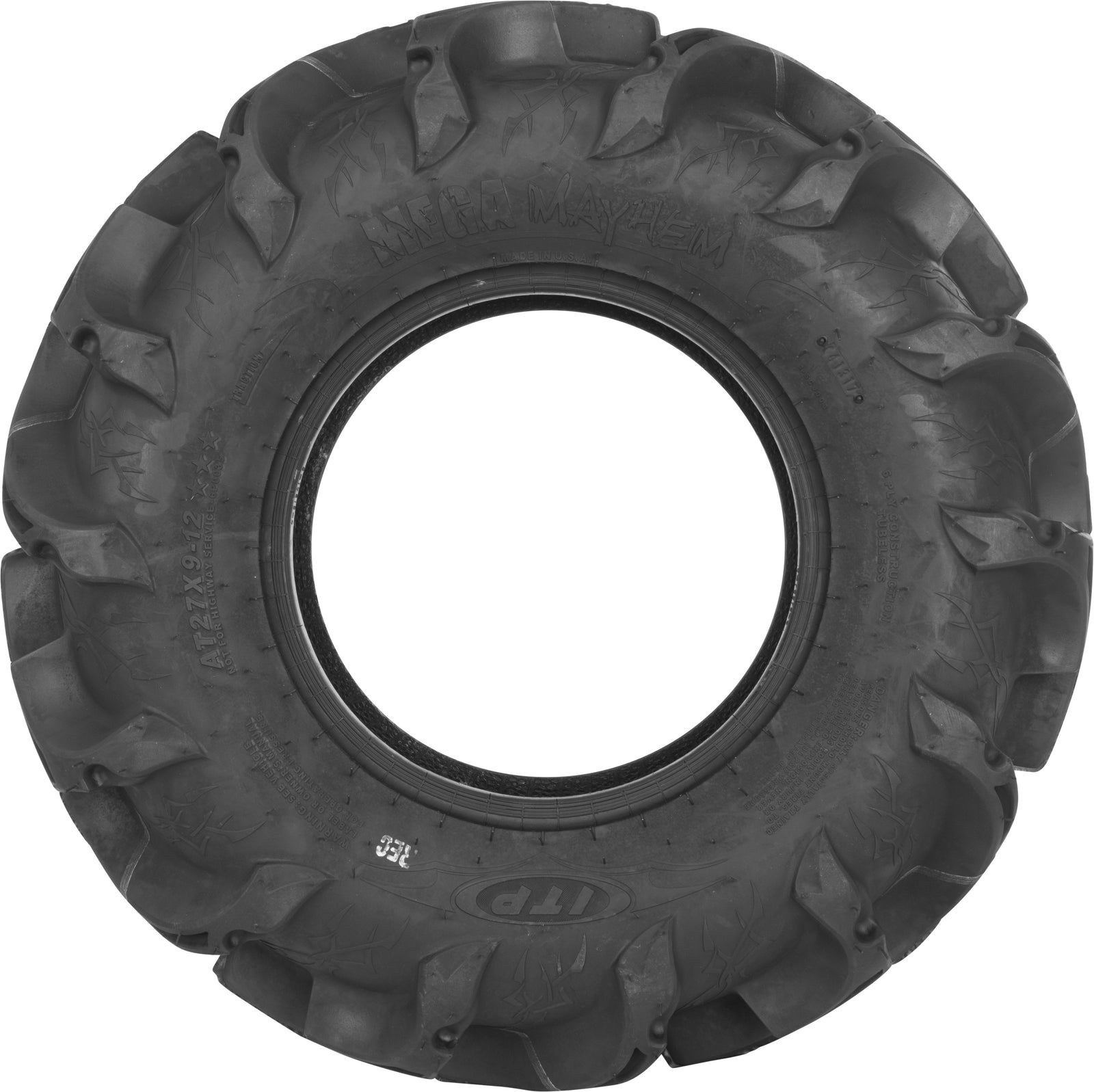 Tire Mega Mayhem Front 27x9 12 Lr440lbs Bias