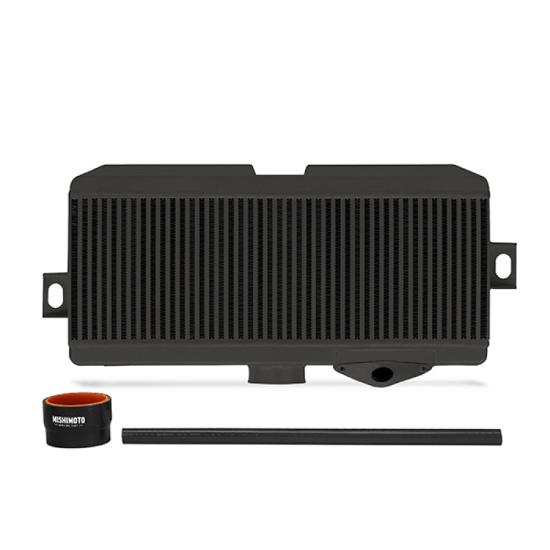 Mishimoto Subaru 08-15 WRX STi Top-Mount Intercooler Kit - Powder Coated Black &amp; Black Hoses