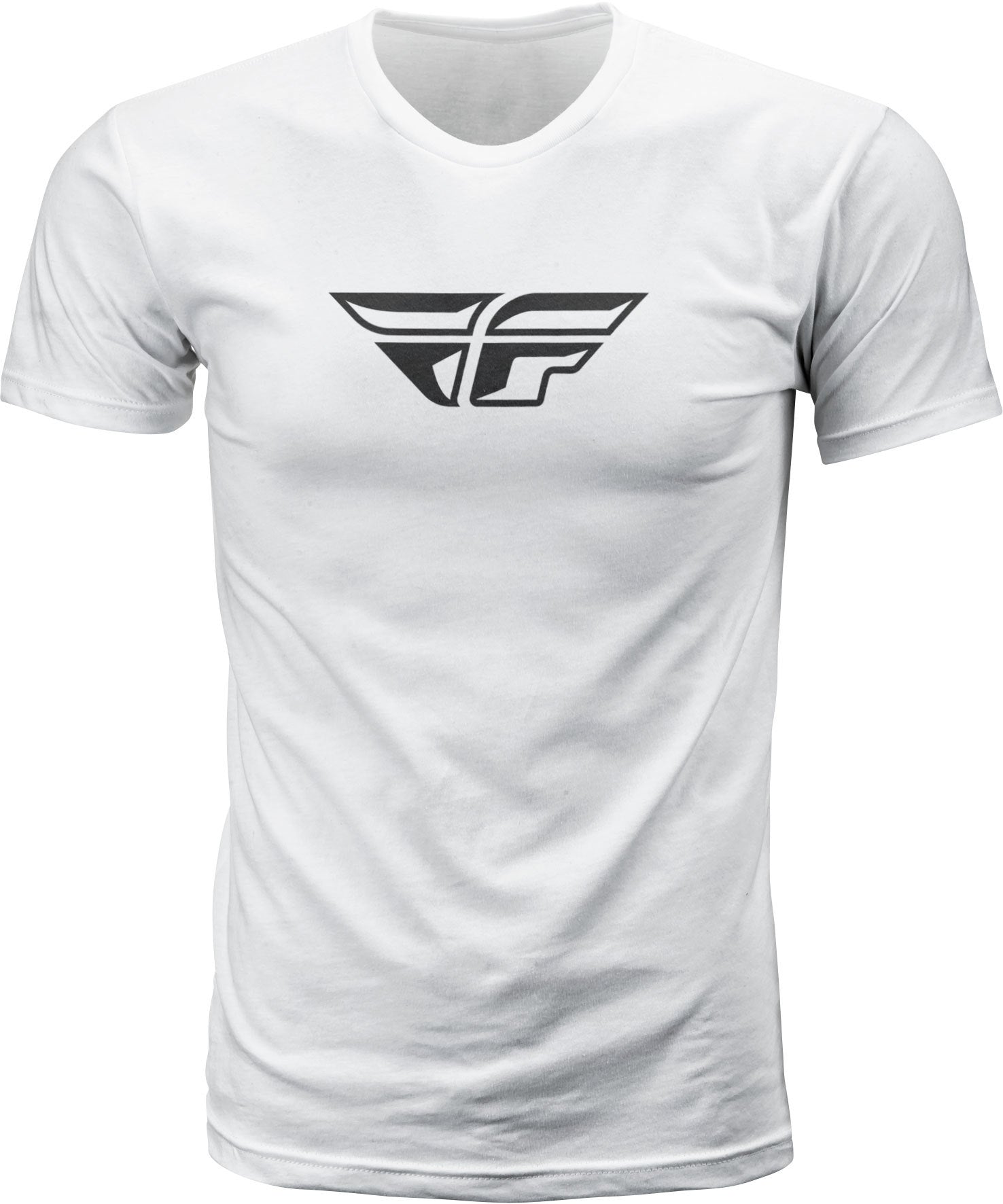 Fly F Wing Tee White 2x