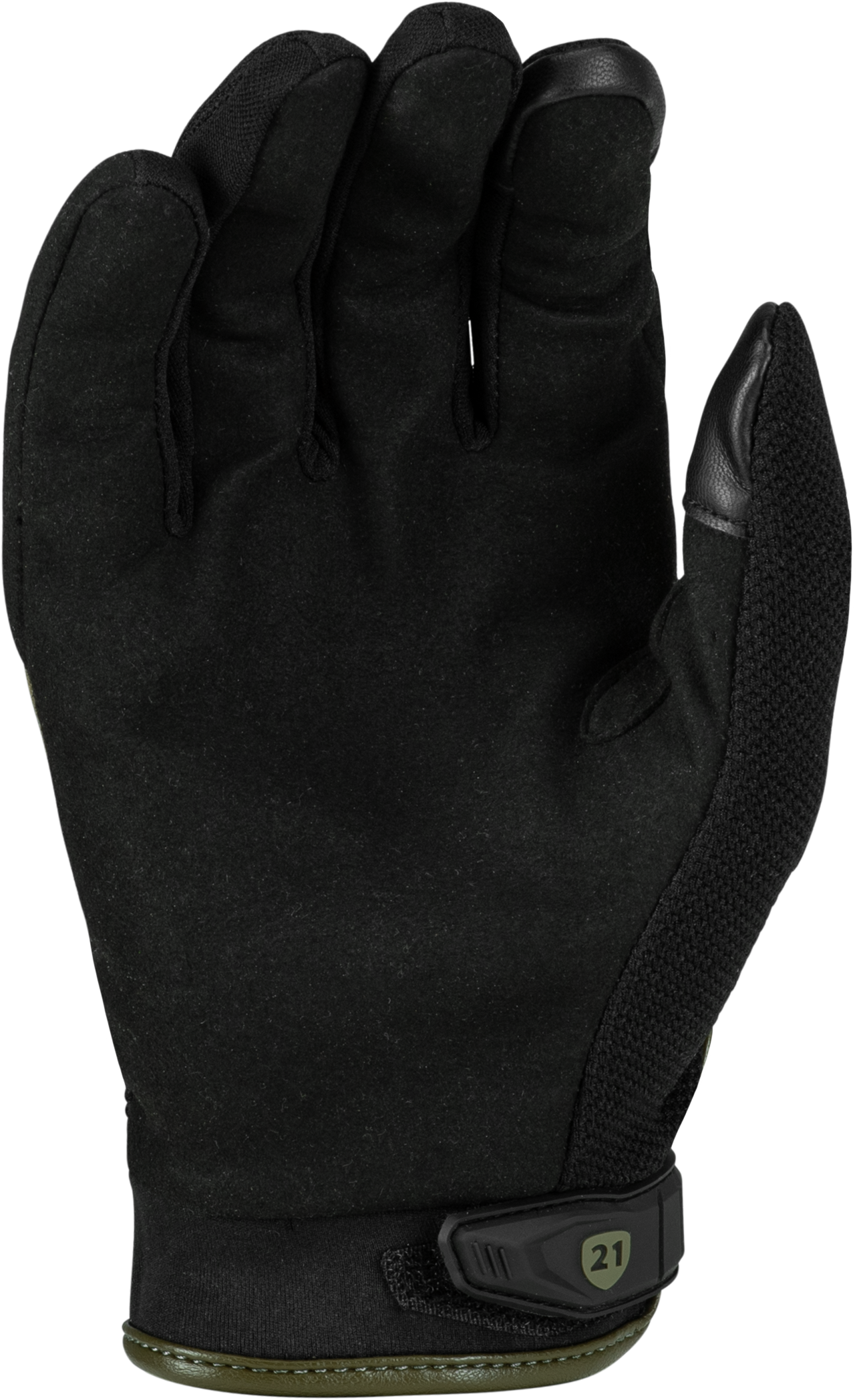 Fury Gloves Black/Olive Md