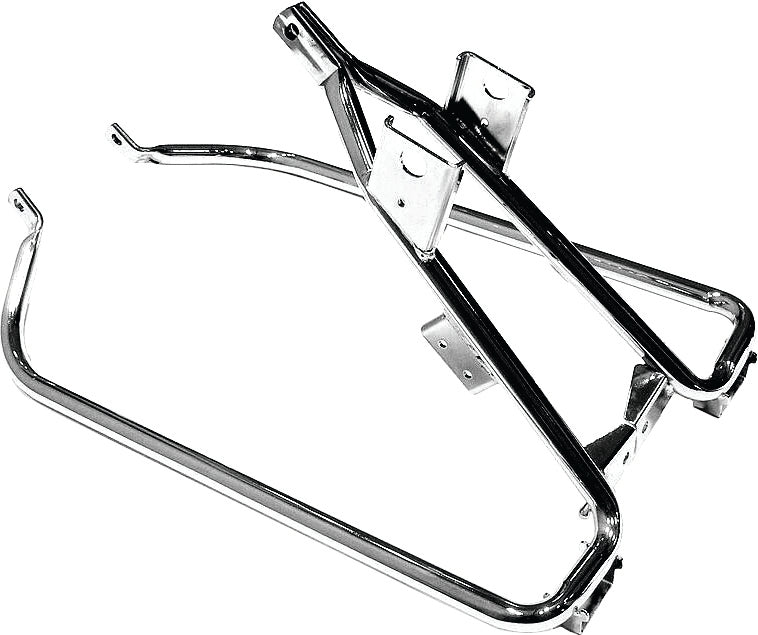 Saddlebag Support Kit Chrome Flt 09 13