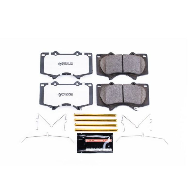 Power Stop 10-19 Toyota 4Runner Front Z36 Truck &amp; Tow Brake Pads w/Hardware