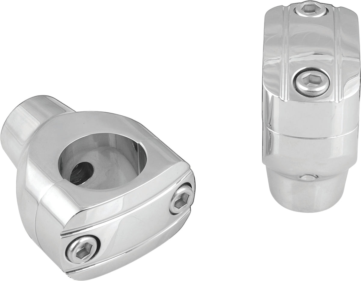 2&quot; Grooved Chrome Risers