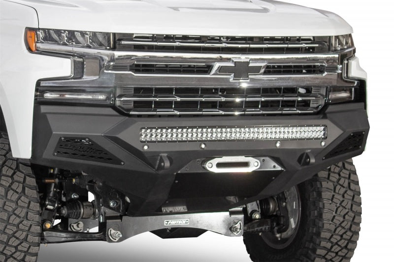 Addictive Desert Designs 2019 Chevrolet Silverado 1500 SF Front Bumper w/ Winch Mount&amp;Sensor Cutout