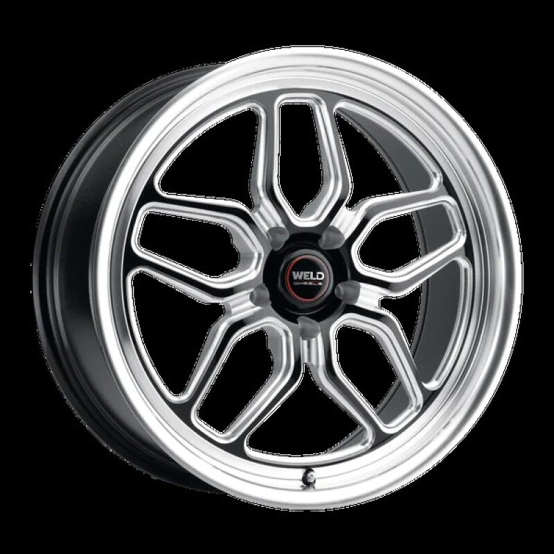 Weld Racing 20x9 Laguna 5x114.3 ET29 BS6.10 Gloss BLK MIL DIA 72.56
