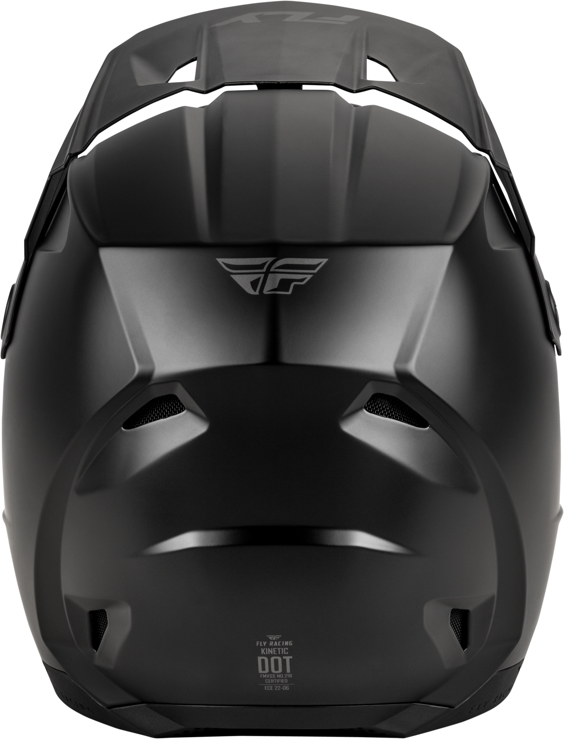 Youth Kinetic Solid Helmet Matte Black Ys