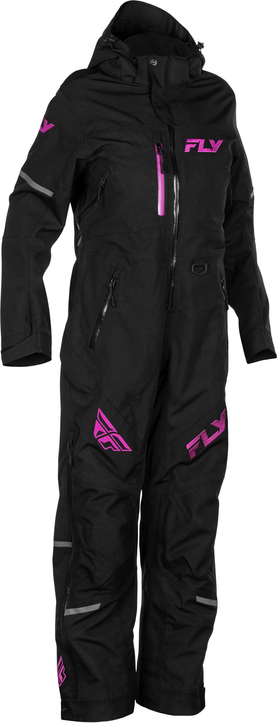 Women's Cobalt Shell Monosuit Black/Fuschia Lg