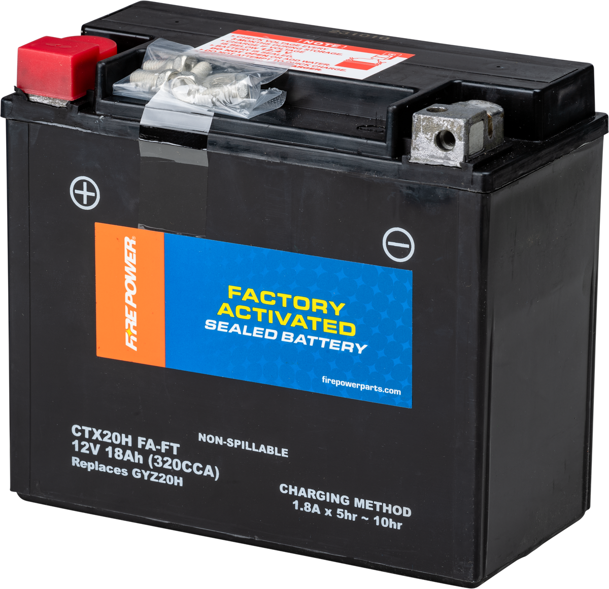 Battery Ctx20h (Fa) Ft Sealed Factory Activated