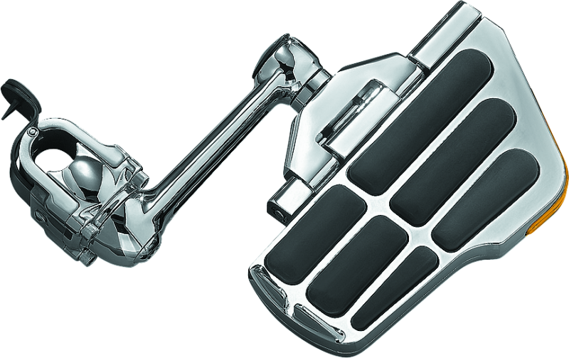 Kuryakyn Ergo II Cruise Boards With Long Arms &amp; LED Lights Chrome