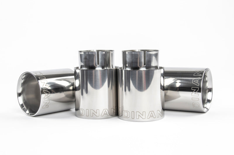 Dinan 23-26 BMW M240i/M240i xDrive (G42) Valved Axleback Exhaust System - Polished Tips
