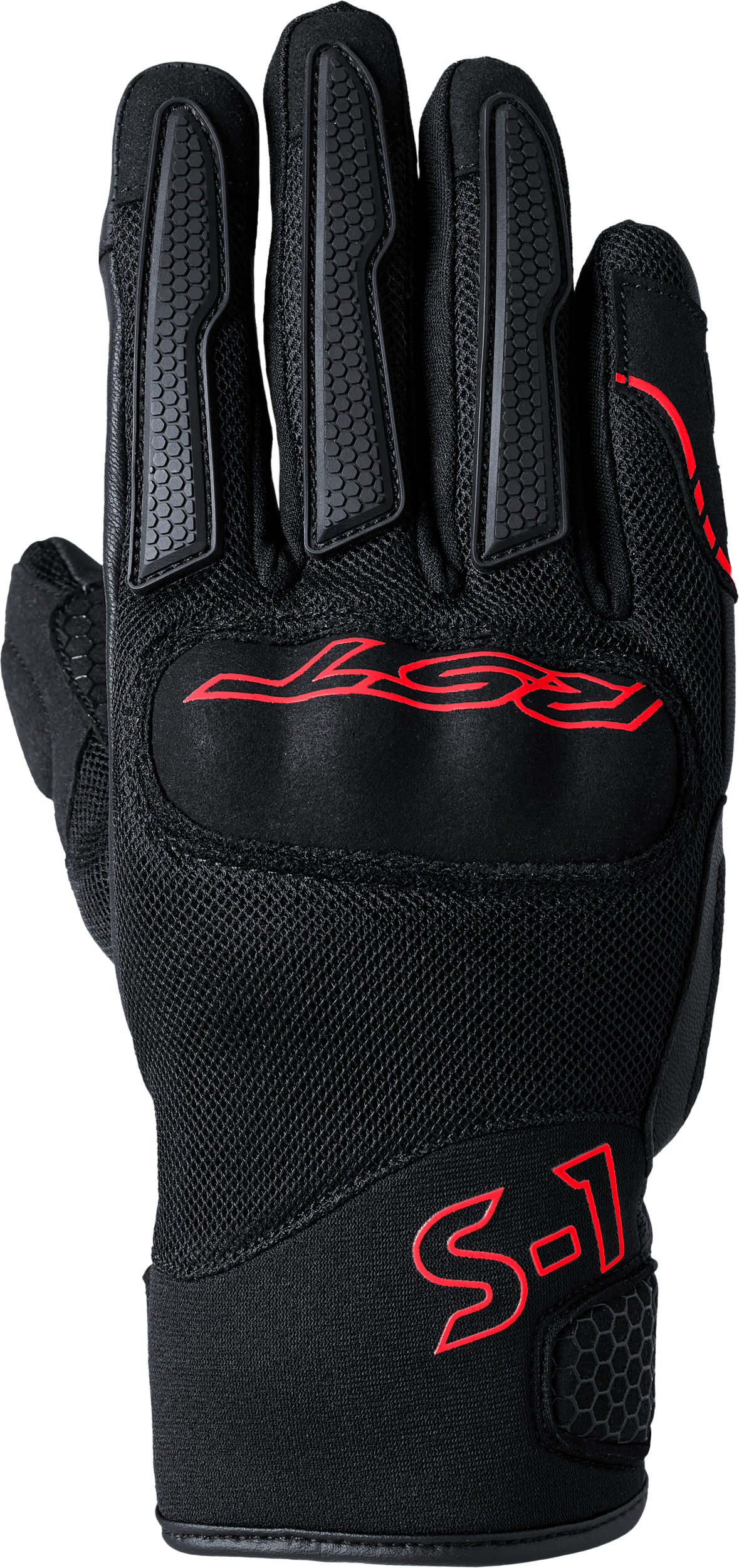 S1 Mesh Ce Glove Black/Red  Md