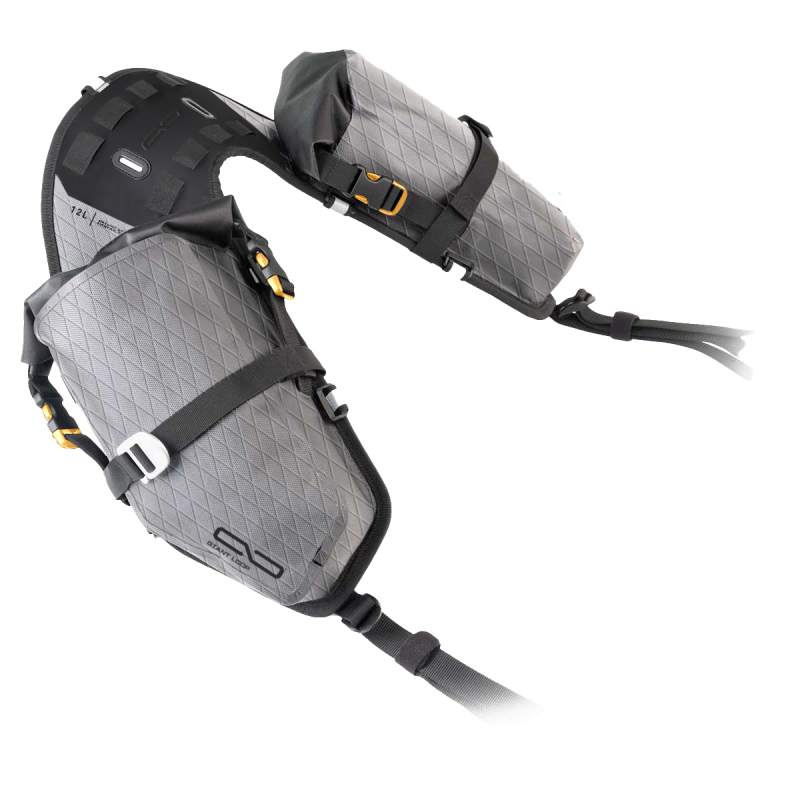 Giant Loop MoJavi Saddlebag Zip - Gray