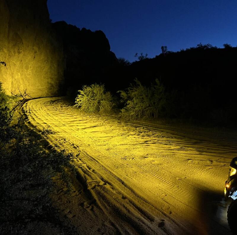 Nacho Lighting Quatro Spot 4in. Offroad LED Light - Pair
