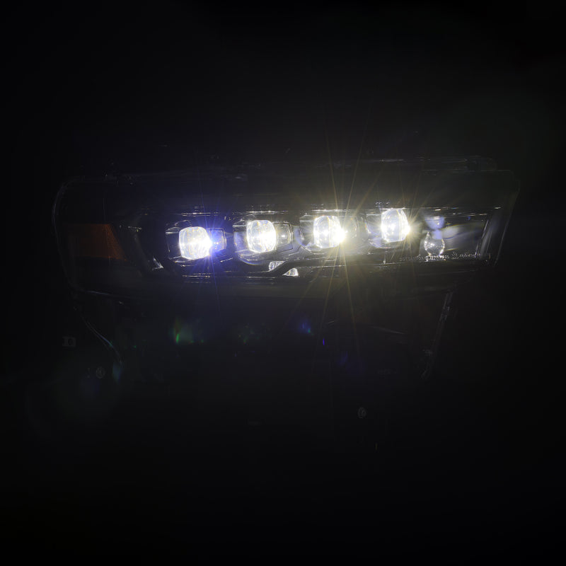 AlphaRex 25-26 Dodge Ram 1500 NOVA LED Proj Headlights- Alpha-Black w/Activ Lit/Seq Signal/Switchbk