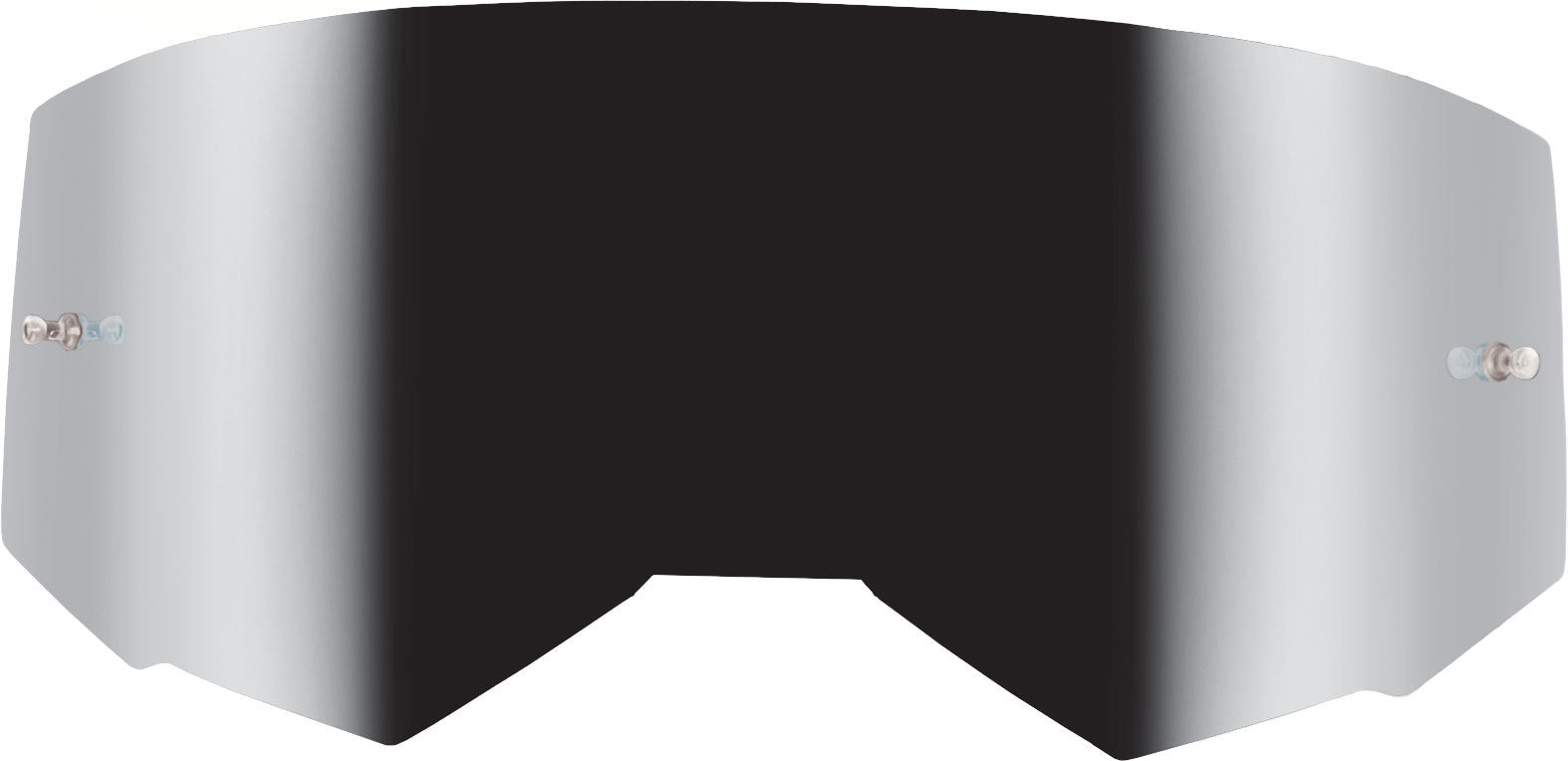 Single Lens W/Post Adult Silver Mirror/Smoke