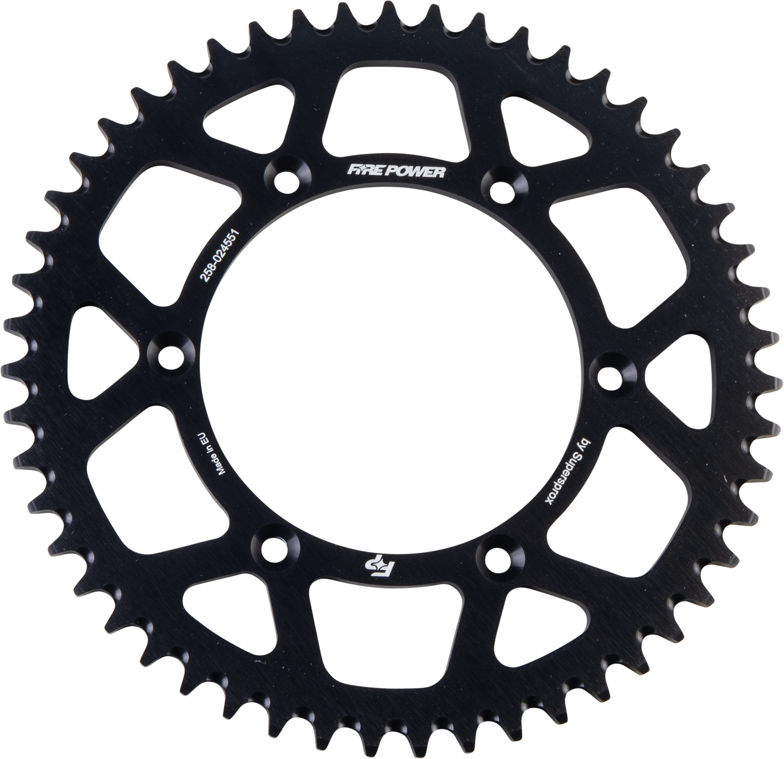Rear Sprocket Aluminum 51t Blk