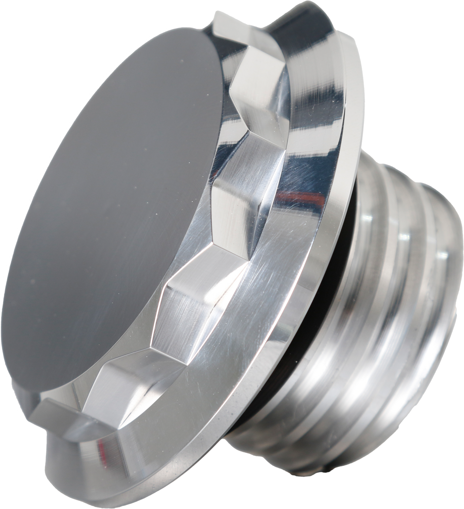 H/D Billet 12 Point Non Vented Polished Fuel Cap
