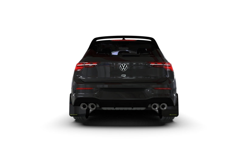 Rally Armor 22-25 VW MK8 Golf GTI/R Black UR Mud Flap w/Gray Logo