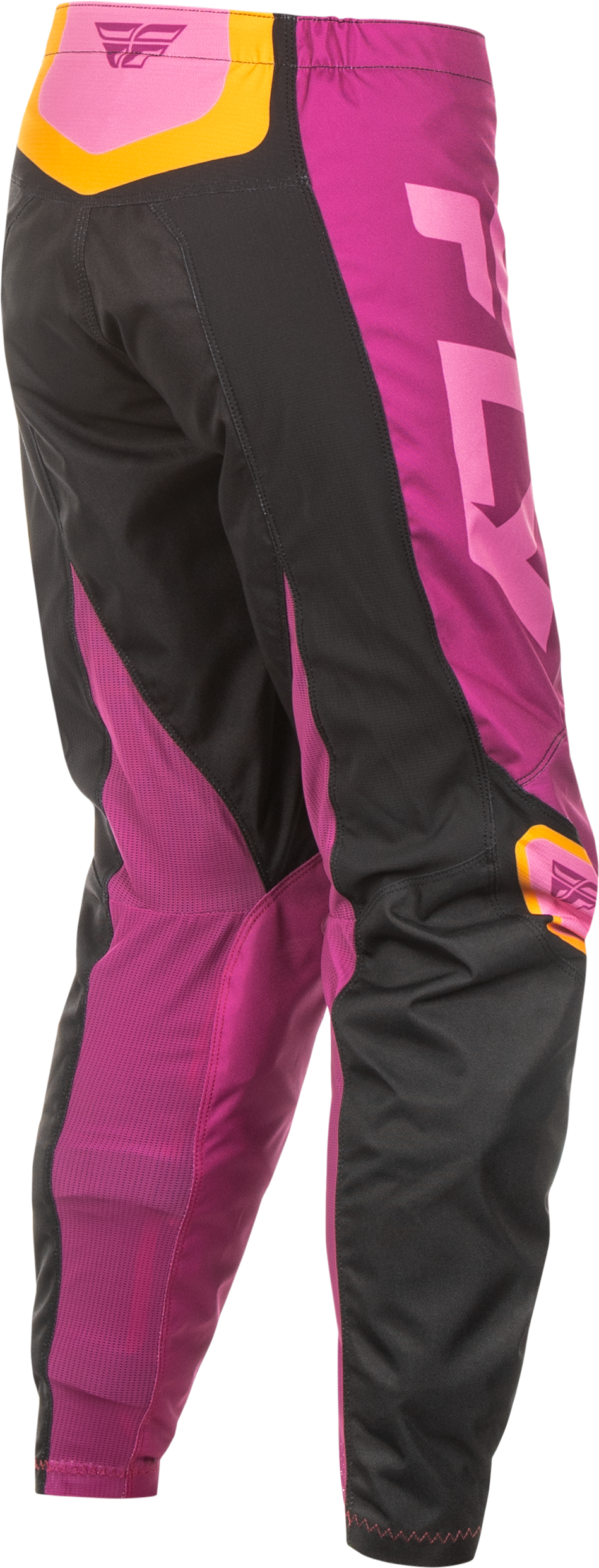 Women's F 16 Pants Ca/Ny Black/Mauve/Yellow Sz 07/08