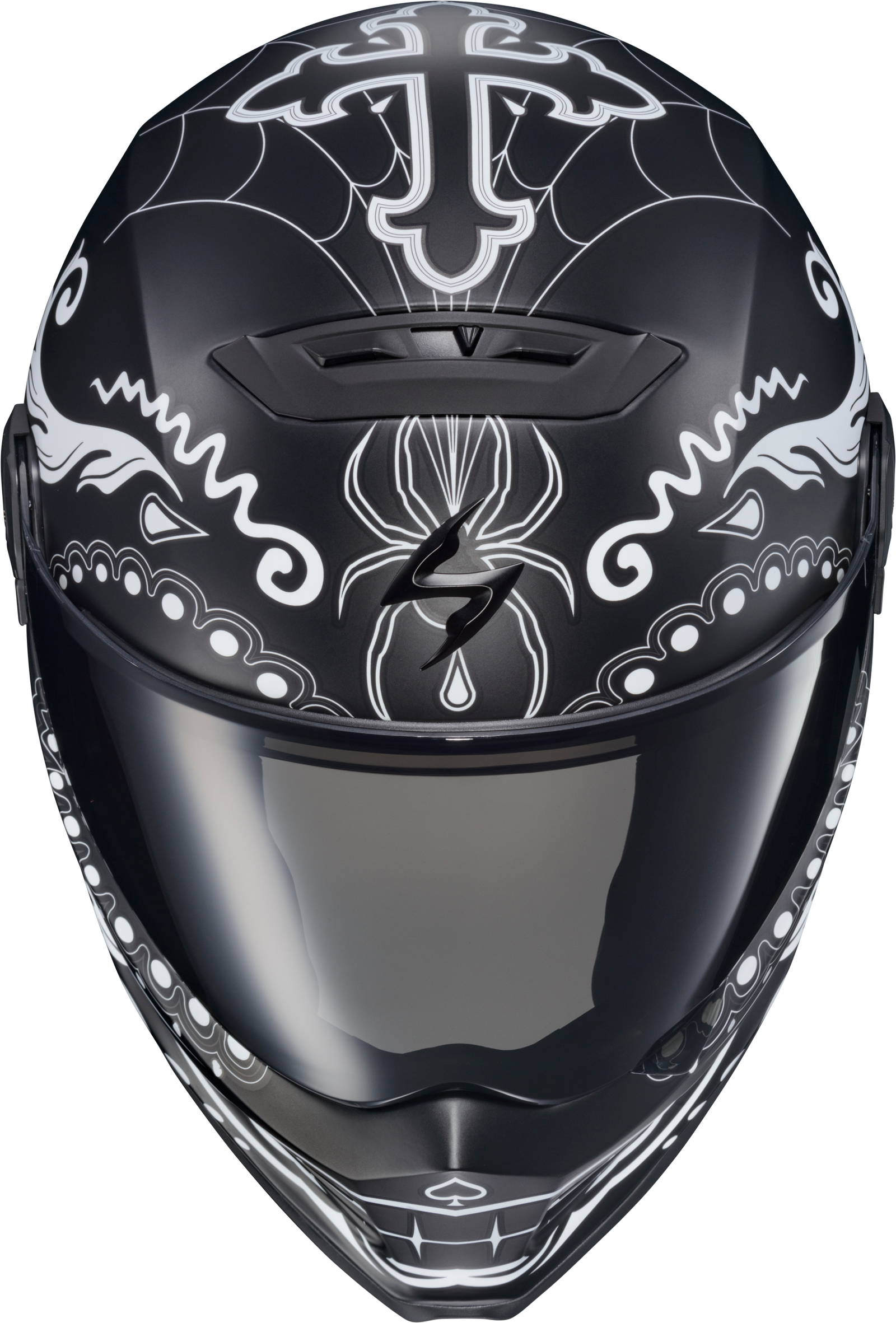Covert Fx Full Face Helmet El Malo White/Matte Black 2x