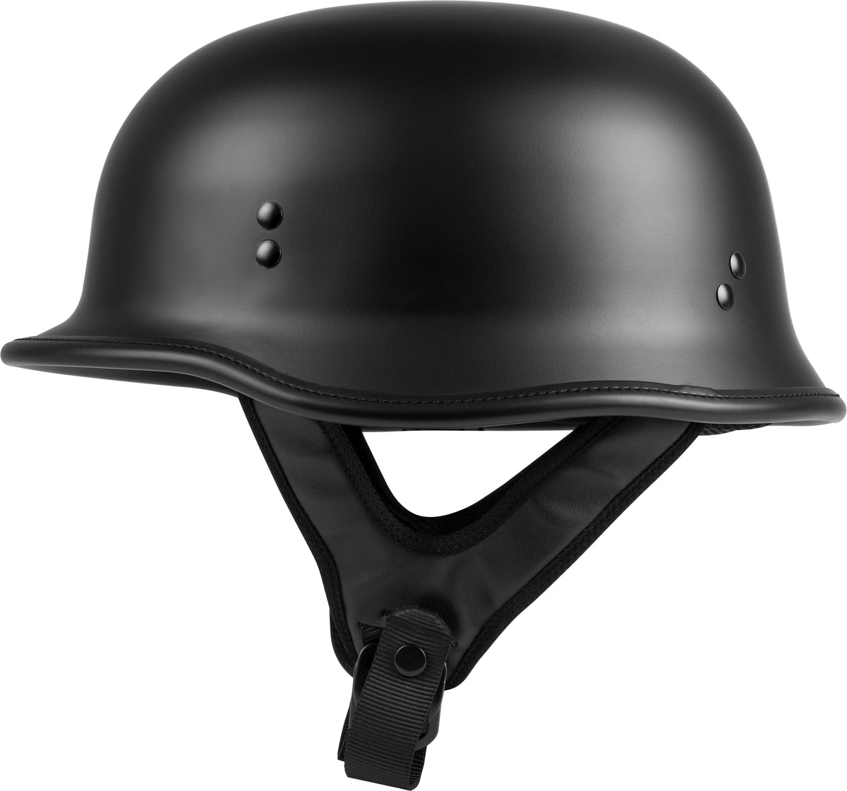 9mm German Beanie Helmet Matte Black Md