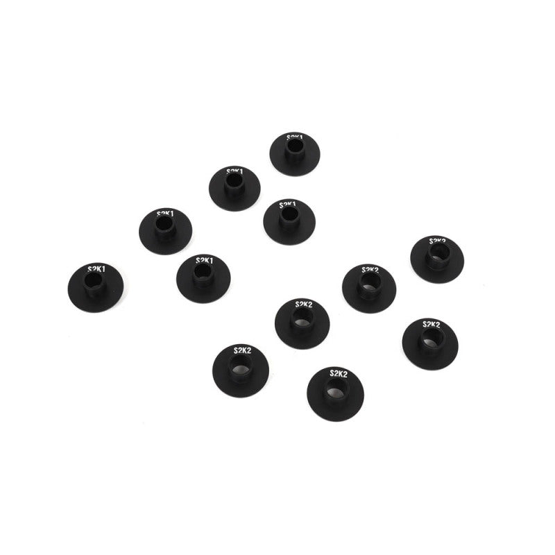 BLOX Racing Subframe Hard Collar Kit for All S2000 - Front and Rear total 12 Pieces (Gold)