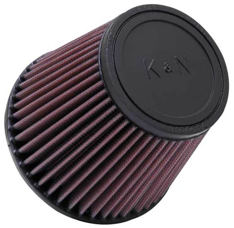 K&amp;N Filter Universal Rubber Filter 3 Inch Flange 6 inch Base 4 inch Top 5 inch Height