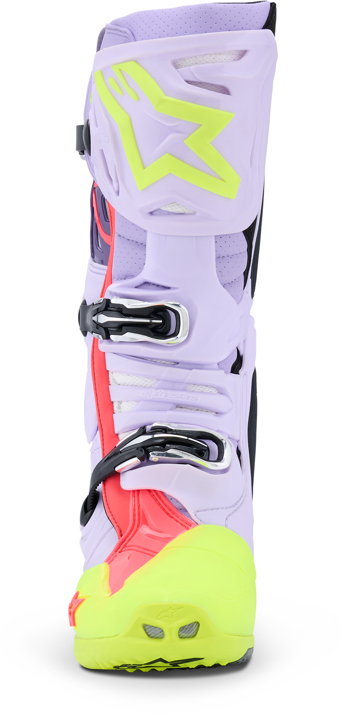Tech 10 Supervented Purp/Ylw Fluo/Diva Pink 12