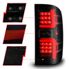 ANZO 15-19 Chevrolet Silverado 2500 HD/3500 HD LED Taillight w/ Sequential Black Housing/Smoke Lens