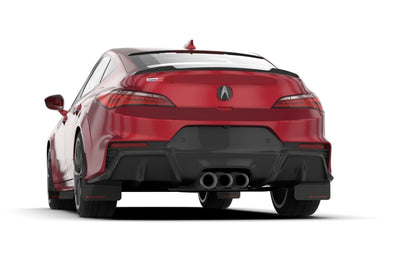 Rally Armor 23-24 Acura Integra A-Spec Black UR Mud Flap W/White Logo (No Drilling Req.)