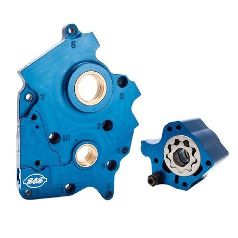 S&amp;S Cycle 2017+ M8 Oil Cooled Models Oil Pump &amp; Cam Plate Kit