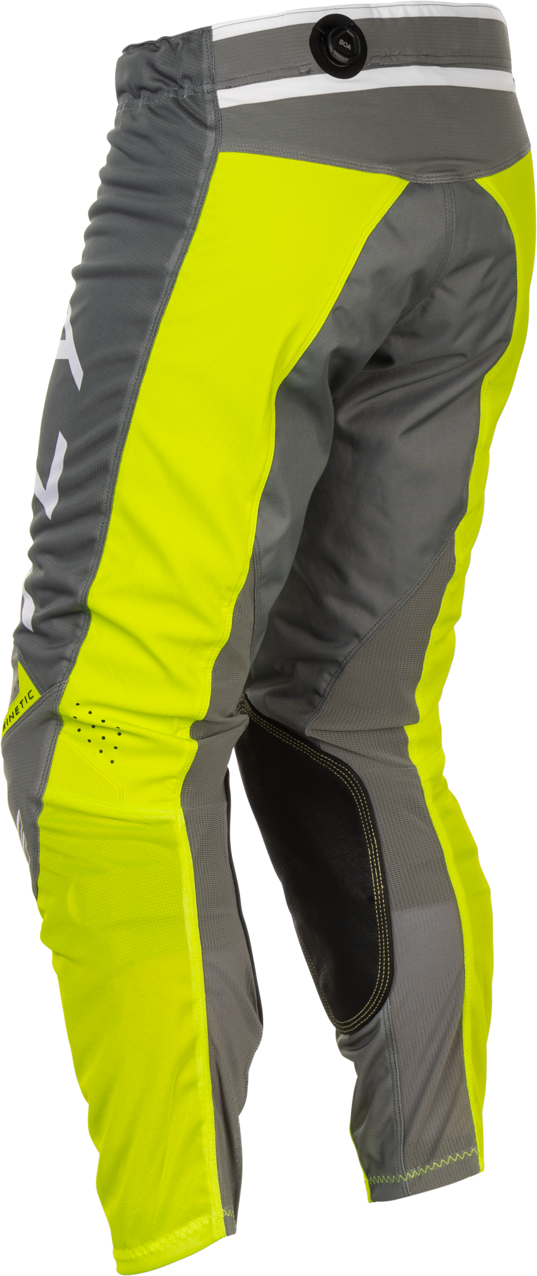 Kinetic Mesh Center Pants Grey/White/Hi Vis Sz 28