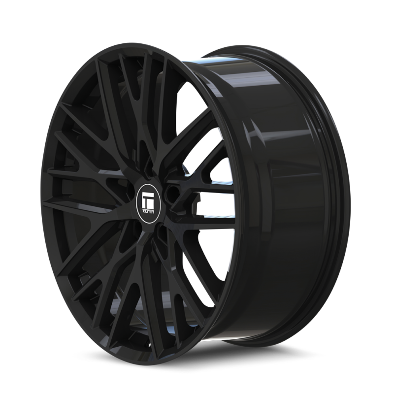 Touren 3291 TR91 19x8.5 / 5x114.3 BP / 35mm Offset / 72.6mm Hub Gloss Black Wheel