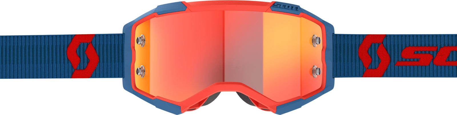 Fury Goggle Drk Blu/Neon Rd Org Chrm Wrks