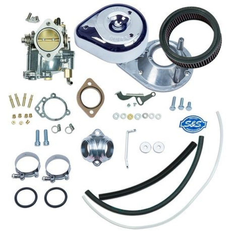 S&amp;S Cycle 66-78 BT Models Super E Carburetor Kit - Standard Tanks