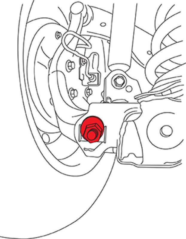 SPC Performance 13-22 Acura ILX / 06-15 Honda Civic Rear Toe CAM Bolt