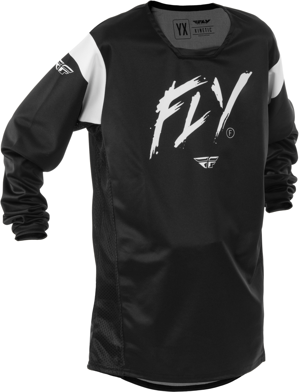 Youth Kinetic Stoke Jersey Black/White Yxl