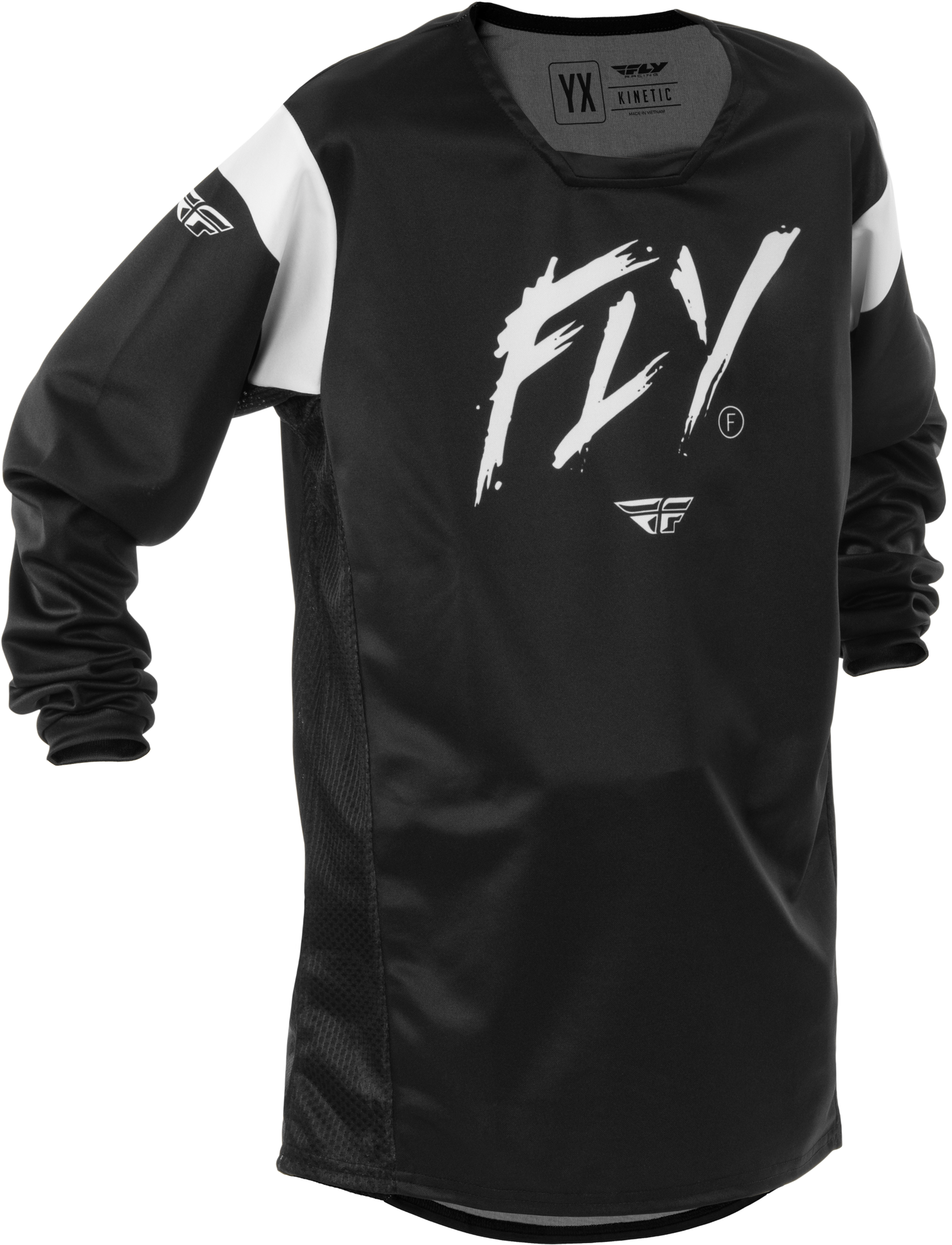 Youth Kinetic Stoke Jersey Black/White Ym